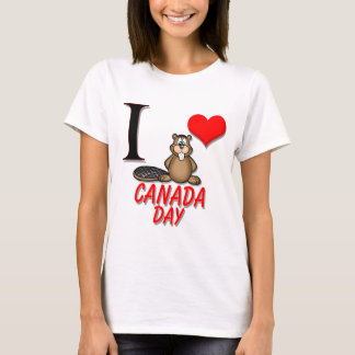 T-shirt Être un véritable Canadien