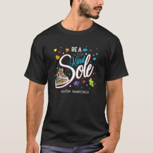 T-shirt Être une âme gentille Autisme Sensibilisation Arc-