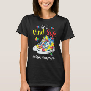 T-shirt Être une âme gentille Autisme Sensibilisation Arc-