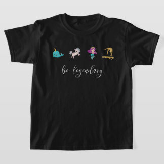 T-shirt Être une gymnastique légendaire