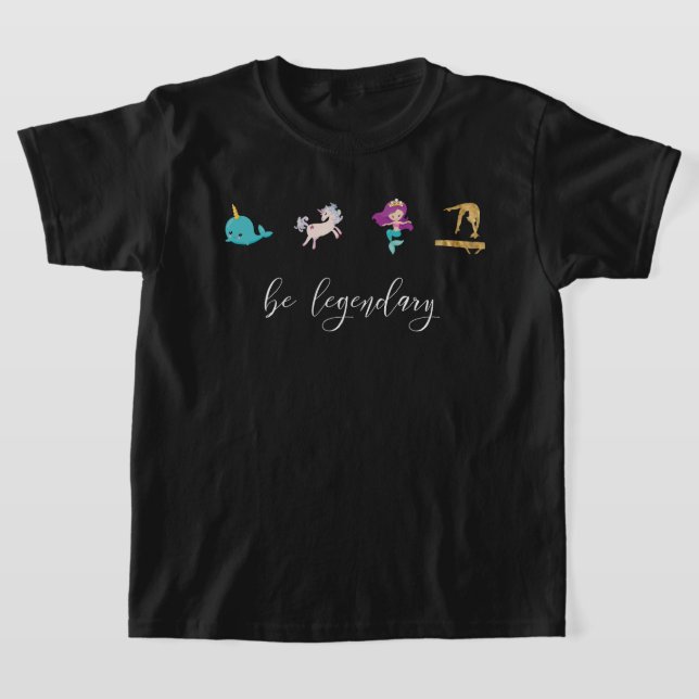 T-shirt Être une gymnastique légendaire (Poser)