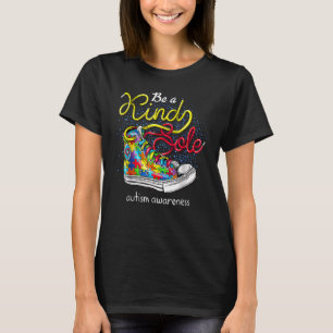 T-shirt Être une semelle gentille Puzzle de sensibilisatio