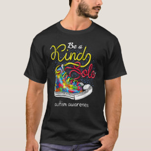 T-shirt Être une semelle gentille Puzzle de sensibilisatio