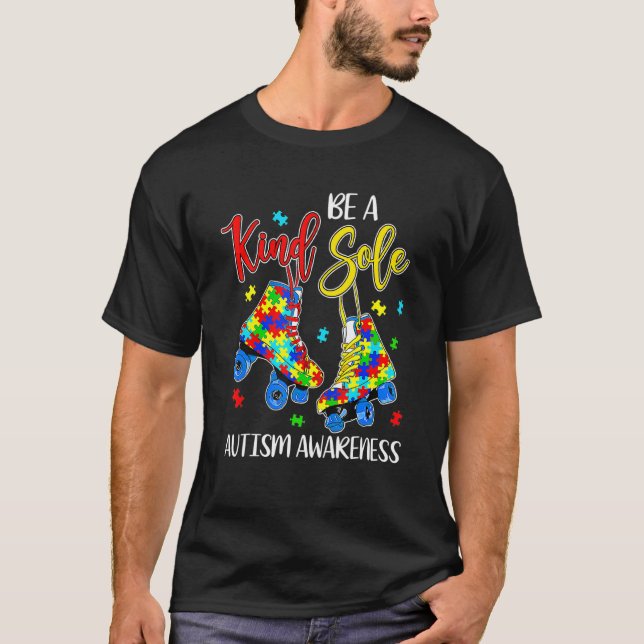 T-shirt Être Une Sensibilisation sur l'autisme Sole Genre  (Devant)
