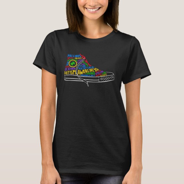 T-shirt Être une sorte d'acceptation de Sensibilisation su (Devant)