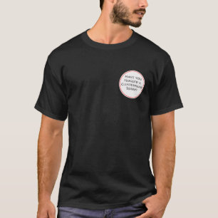 T-shirt Étreignez une pièce en t de Clusterhead
