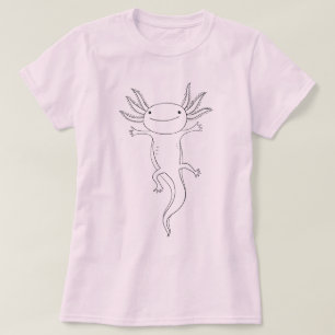 T-shirt Étreinte d'un Axolotl