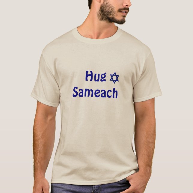T-shirt Étreinte Sameach - vacances gentilles à croquer (Devant)