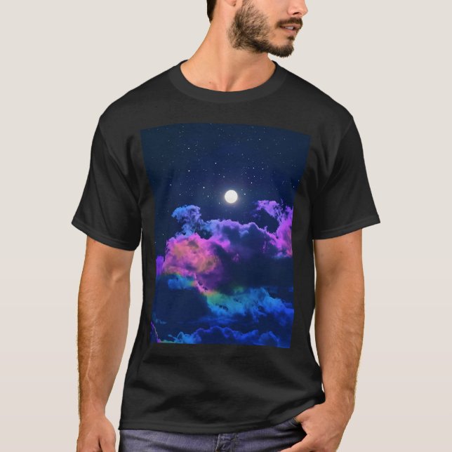 T-shirt Êtres Abstraits Lumineux Think Chicago (Devant)