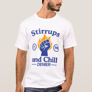 T-shirt Étriers et dénier de froid