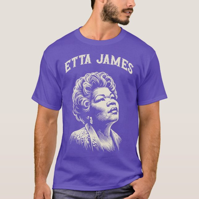 T-shirt Etta James (Devant)