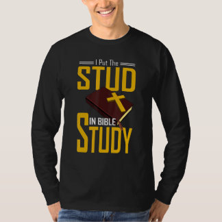 T-shirt Étude Biblique Chrétienne Je Mets Le Gouillon Dans