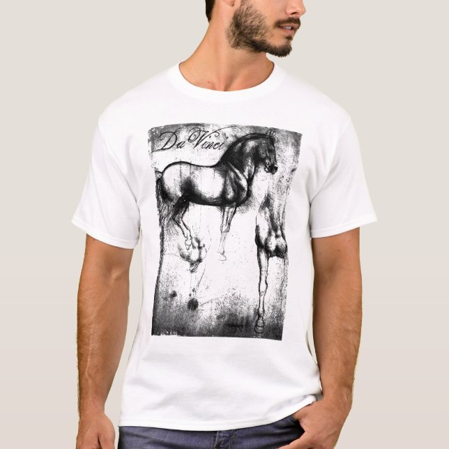 T-SHIRT ÉTUDE DE CHEVAL (Devant)