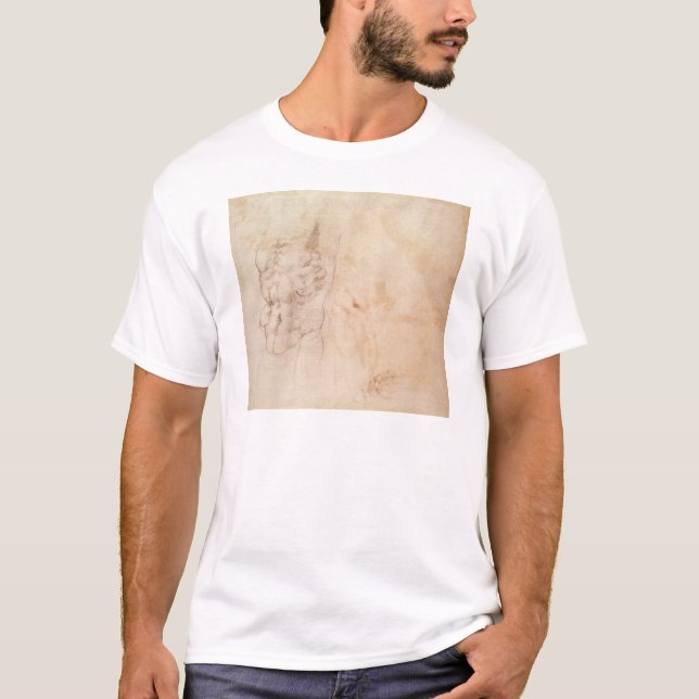 T-shirt Étude de torse (Devant)