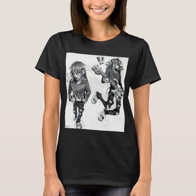 T-shirt étude de visage de Sally (Devant)