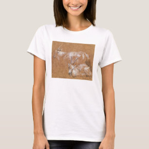 T-shirt Étude des chèvres (dessin)
