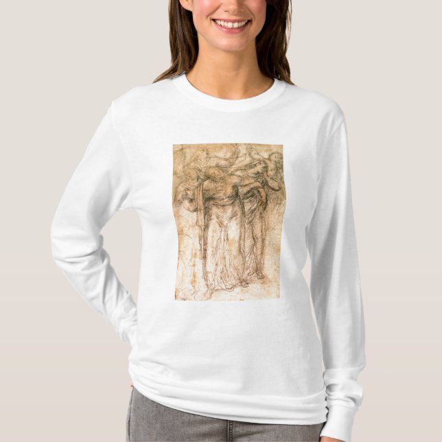 T-shirt Étude des femmes de deuil (Devant)