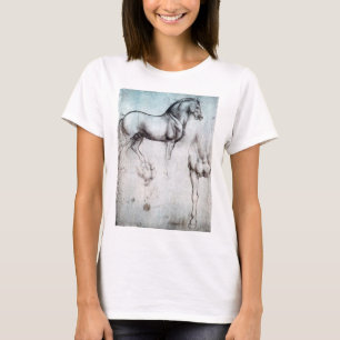 T-shirt Étude du cheval, Léonard de Vinci