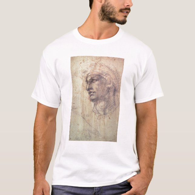 T-shirt Étude d'une tête (Devant)