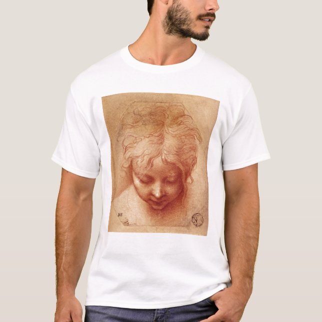 T-shirt Étude d'une tête (Devant)