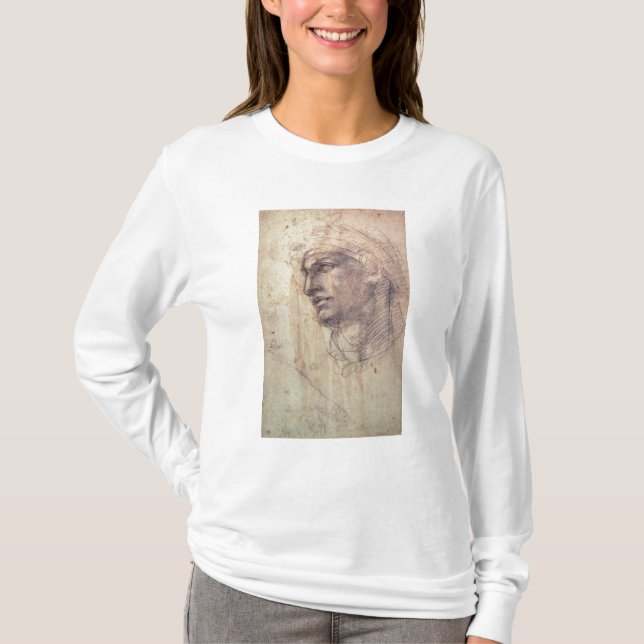 T-shirt Étude d'une tête (Devant)