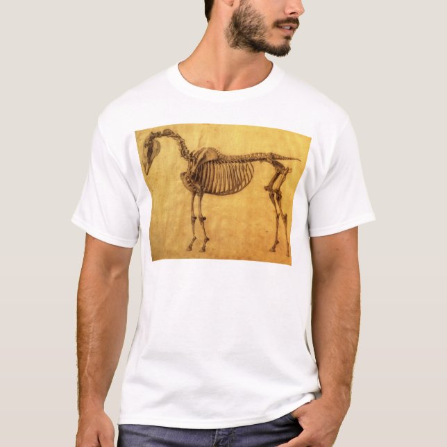 T-shirt Étude finie par | de George Stubbs pour le premier (Devant)