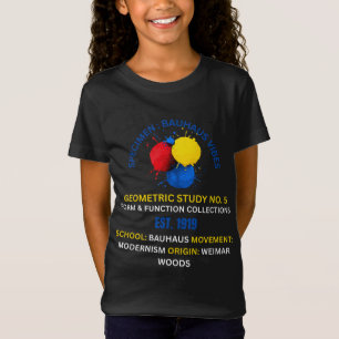 T-Shirt Étude géométrique abstraite Bauhaus n° 5 - Moderni