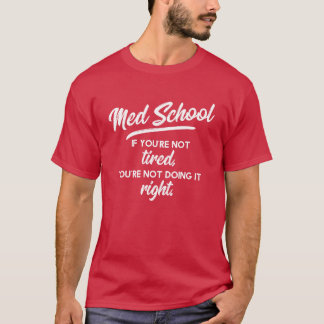 T-shirt Étude médicale de la faculté de médecine Étudiant