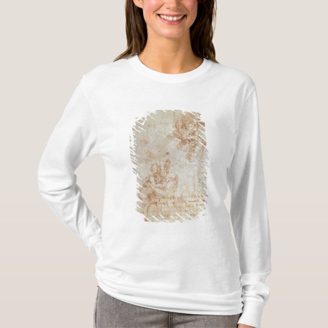 T-shirt Études de Madonna et d'enfant (Devant)