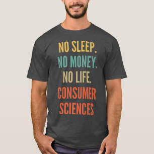 T-shirt Études En Sciences De La Consommation, Pas De Somm