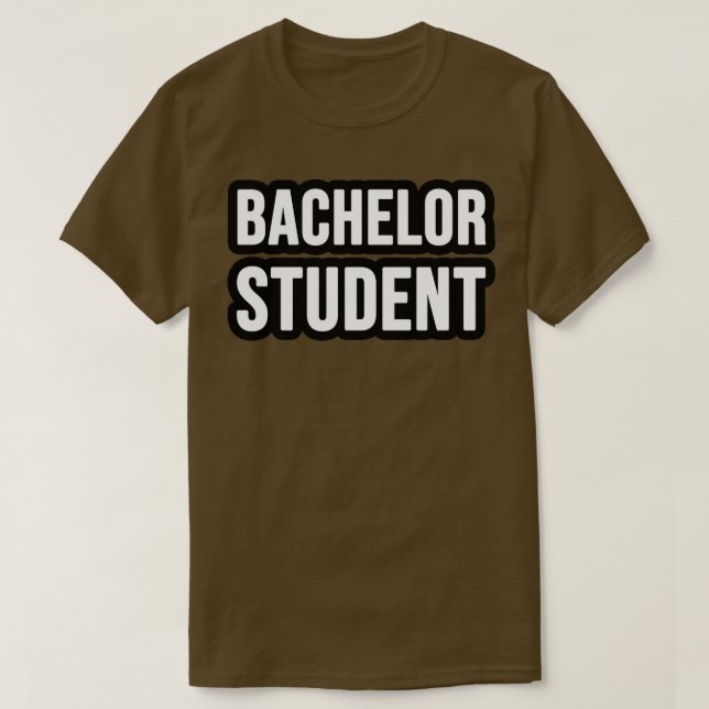 T-shirt Étudiant au baccalauréat (Design devant)