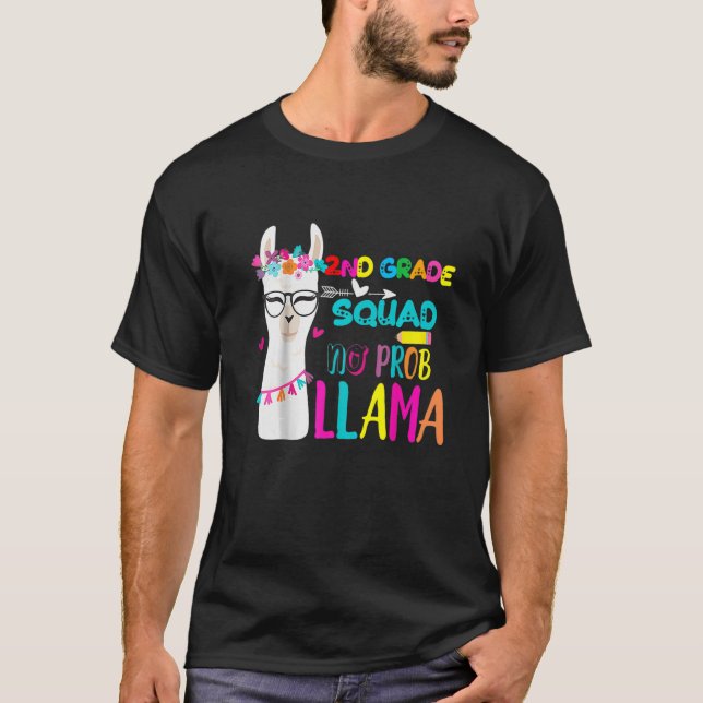 T-shirt Étudiant de 2e année de l'équipe Enseignant Deuxiè (Devant)
