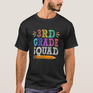 T-shirt Étudiant de 3e année de l'équipe Retour à Scho