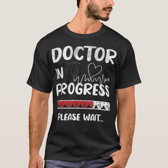 T-shirt Étudiant de l'école de médecine futur Docteur étud (Devant)