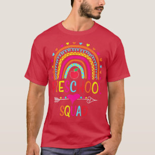 T-shirt Étudiant de l'équipe préscolaire Arc-en-ciel Derni