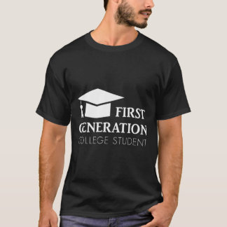T-shirt Étudiant de première génération au collège - Unive