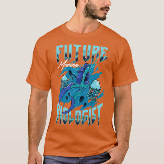 T-shirt Étudiant en biologie marine futur