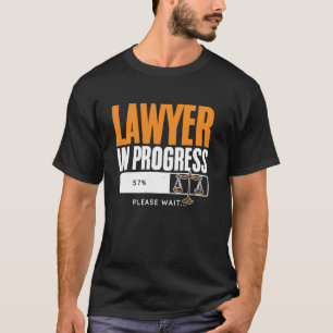 T-shirt Étudiant en droit en cours de droit futur avocat