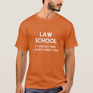 T-shirt Étudiant en droit en faculté de droit LLM avocat