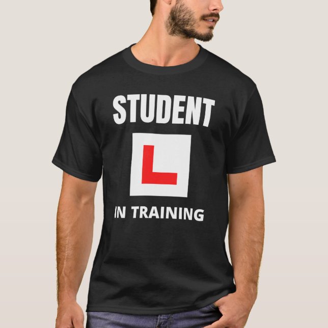 T-shirt Étudiant en formation (Devant)