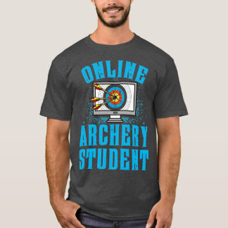 T-shirt Étudiant en ligne au tir à l'arc