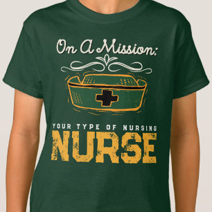 T-shirt Étudiant en médecine graphique d'infirmier d'hôpit