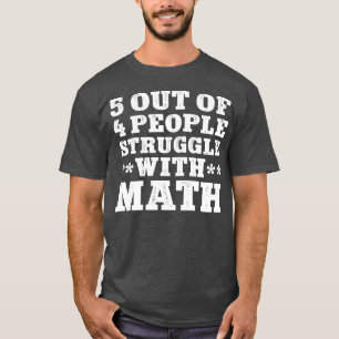 T-shirt Étudiant marrant en mathématiques