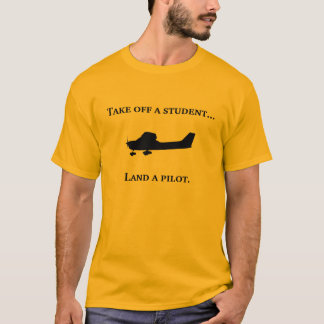 T-shirt Étudiant pour piloter la chemise