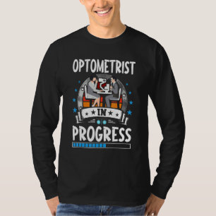 T-shirt étudiant stagiaire en optométrie en cours