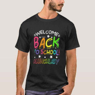 T-shirt Étudiante Bienvenue À L'École Déjeuner Dame