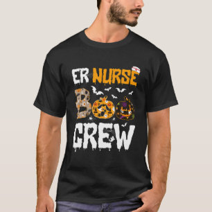 T-shirt Étudiante en soins infirmiers Boo Crew Urgence Cit