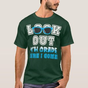 T-shirt Étudiante Regardez La Quatrième Année Je Reviens
