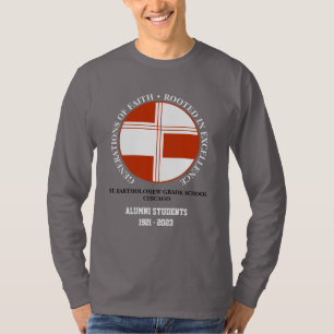 T-shirt Étudiants de l'école secondaire St Bartholomew Lon