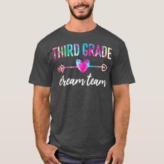 T-shirt Étudiants de l'équipe de rêve de troisième année E
